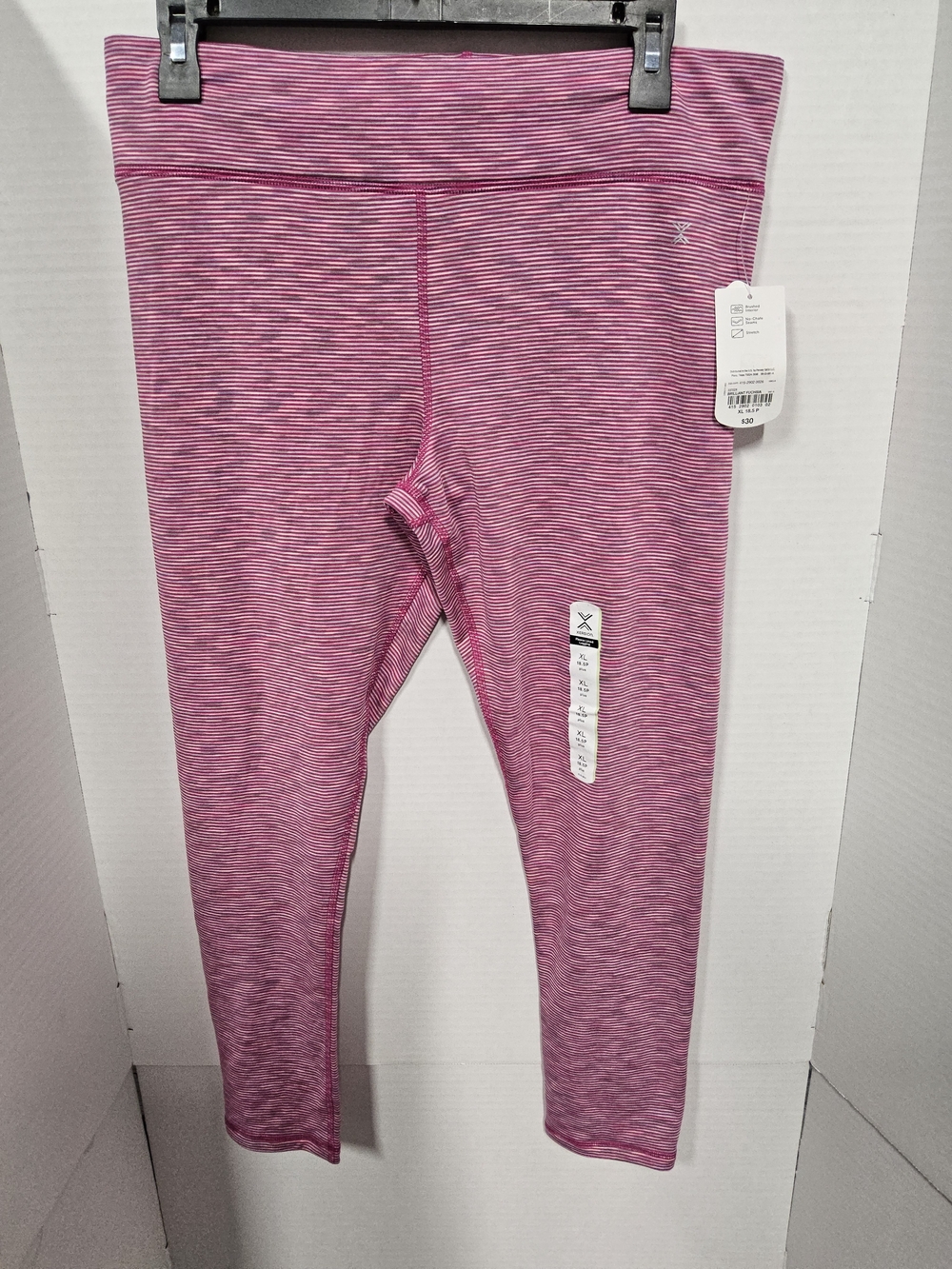 NWT Kids Size 18.5 P Pink Xersion Leggings